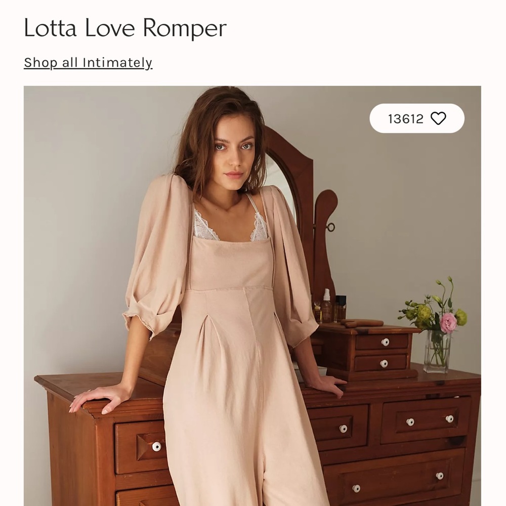 Free people Lotta Love Romper